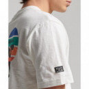 Camiseta de Manga Corta de SUPERDRY