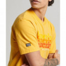 Camiseta de Manga Corta de SUPERDRY