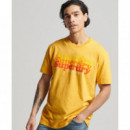 Camiseta de Manga Corta de SUPERDRY