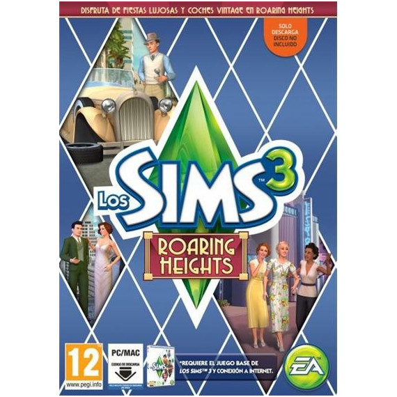 los Sims 3 Roaring Heights Ciab Pc  ELECTRONIC ARTS - PS