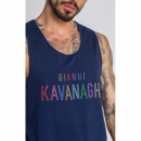 Camiseta gianni kavanagh azul