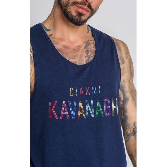 Camiseta gianni kavanagh azul