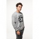 Sudadera RAMS23 bangkok gris PB