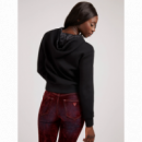 Sudadera GUESS Logo Strass Negra Pb