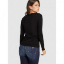 Punto GUESS Logo Negro