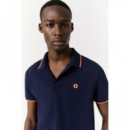 Polo ecoalf azul marino PB