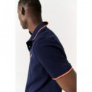 Polo ecoalf azul marino PB