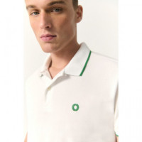 Polo ecoalf blanco PB - Guanxe Atlantic Marketplace