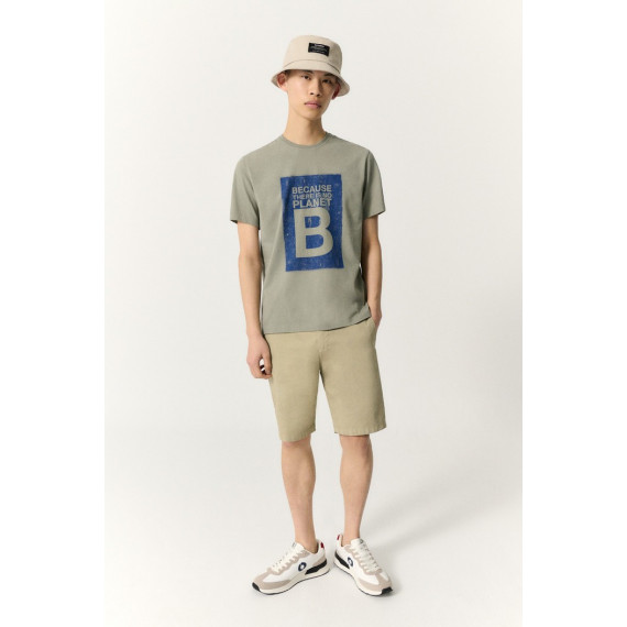 Camiseta ecoalf verde PB - Guanxe Atlantic Marketplace
