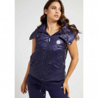 Chaleco Bomber Azul Marino Pb  GUESS - Guanxe Atlantic Marketplace
