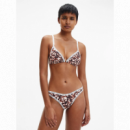 Parte Alta Bikini CALVIN KLEIN Leopardo