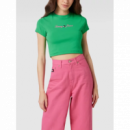 Camiseta TOMMY JEANS Linear Verde
