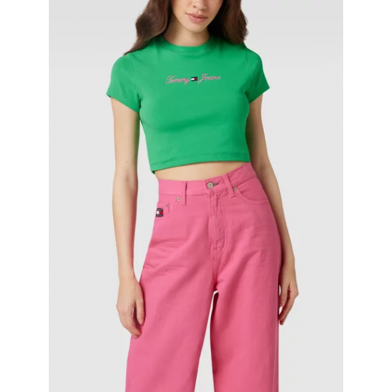 Camiseta TOMMY JEANS Linear Verde