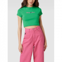 Camiseta TOMMY JEANS Linear Verde - Guanxe Atlantic Marketplace