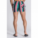 Bañador Gianni Kavanagh california rojo verde