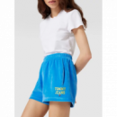 Short TOMMY JEANS Velour Azul