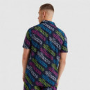 Camisa ELLESSE Logos Azul Marina