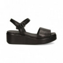 Sandalia Piel Negro  CAMPER