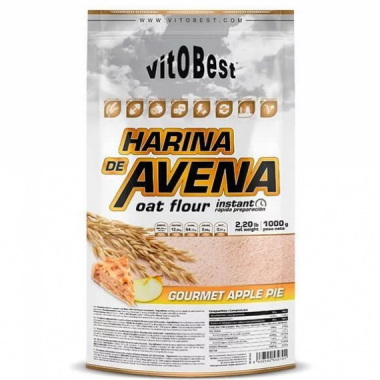 VITOBEST Harina de Avena 1KG Tarta Manzana
