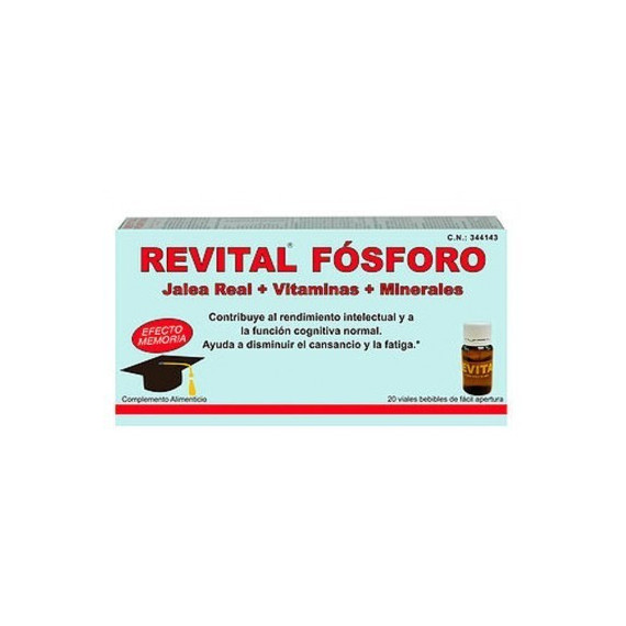 REVITAL Fosforo 20 Ampollas Bebibles