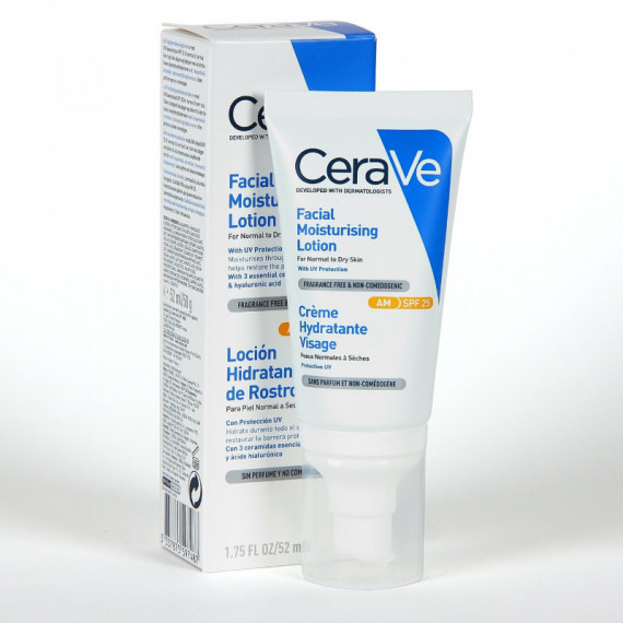 CERAVE Locion Hidratante de Rostro SPF25