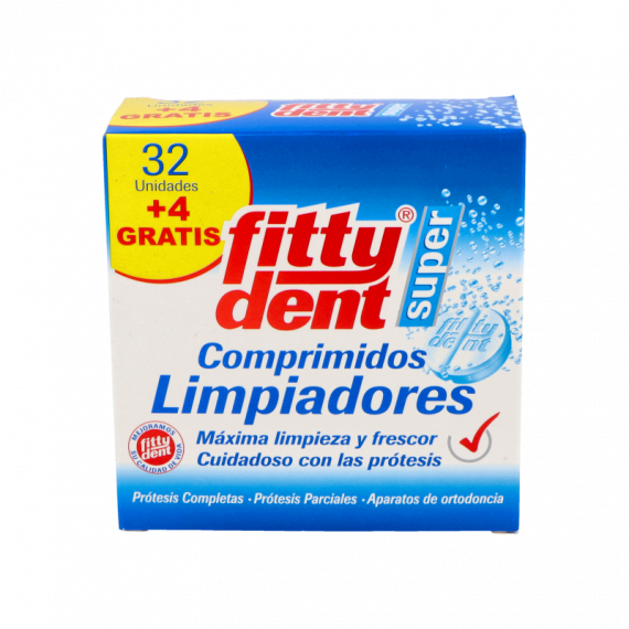 FITTYDENT Limpiador 32+4 Comp