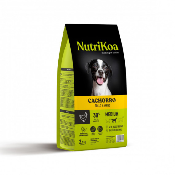 NUTRIKOA Cachorro Pollo 2.5 Kg