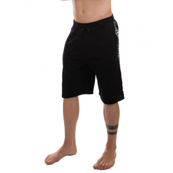 Bermuda Pyrex negra con logo PB