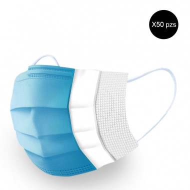 Mascarilla Quirúrgica Tipo Iir 50UD  IBEROMASK