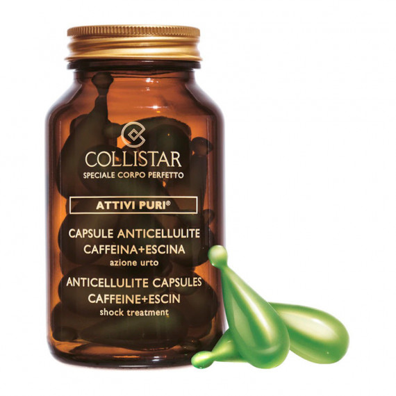 Attivi Puri Cápsulas Anticelulíticas Cafeína + Escina  COLLISTAR