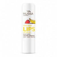 Bálsamo Labial Natural, Reparador E Hidratante para Labios Secos O Agrietados  MUSSA CANARIA