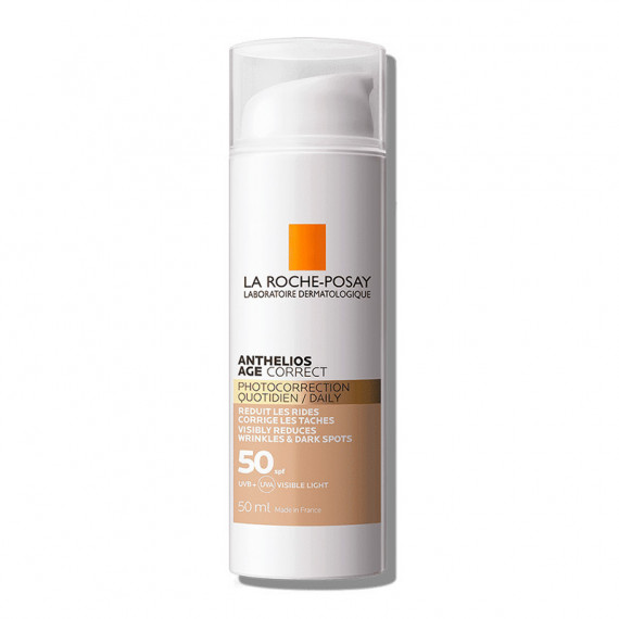 Gel-crema Fotocorrección con Color Anthelios Age Correct SPF50  LA ROCHE POSAY