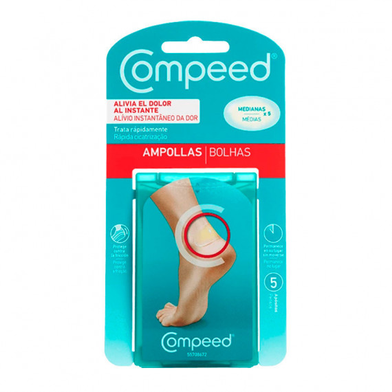 Ampollas Medianas 5 Unidades  COMPEED