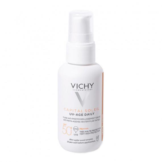 Capital Soleil Uv-age Daily con Color Light  VICHY