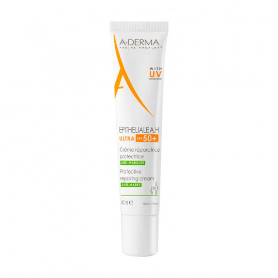 Epitheliale A.h Ultra SPF50+ Crema Reparadora y Protectora Anti-marcas  A-DERMA