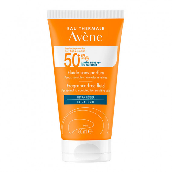 Fluido sin Perfume SPF50+  AVÈNE