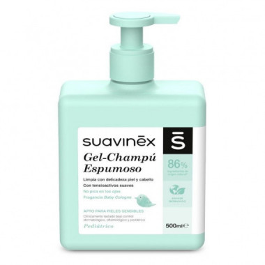 SUAVINEX Gel Champu Pediatr Espumo 500ML
