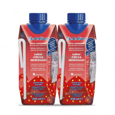 Bioralsuero Fresa Pack 2 Ud 200 Ml  CASEN RECORDATI