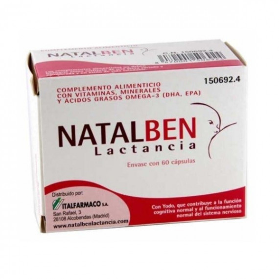 Natalben Lactancia 60 Caps  ITALFARMACO