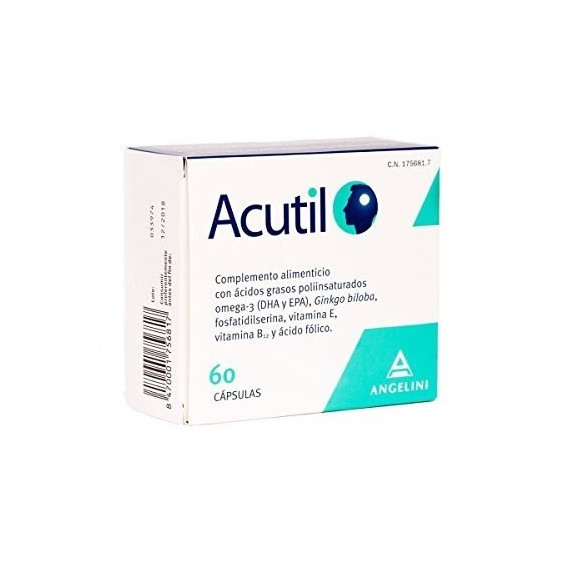 Acutil 60 Capsulas  ANGELINI PHARMA ESPAÑA