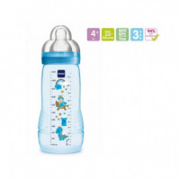 Mam Biberon Baby 330 Ml Azul +4M  JOHNSON & JOHNSON