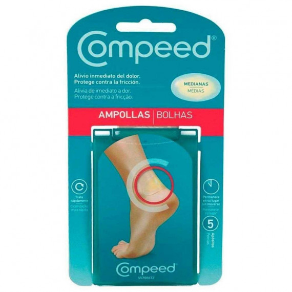 Compeed Ampollas Extra Friccion 5  PERRIGO ESPAÑA SA