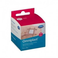 Omniplast Esparadrapo Piel 5X5 Tela  HARTMANN