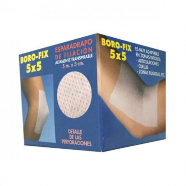 Esparadrapo Boro Fix 5X5 Papel Bla  QUADRENY & PAX