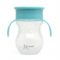 KIOKIDS D/bl Taza Aprendizaje 270 Ml Step 1 Gris Ref: 3274