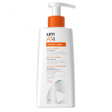 LETI AT-4 Gel de Ba&ntilde;o Dermograso 250 Ml