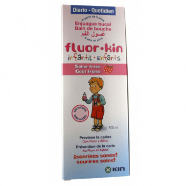 Fluor KIN Infantil Colutorio 500ML