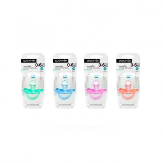 SUAVINEX Chupete Todo Silicona  T. Anatomica 0-6M