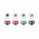 SUAVINEX Chupete Silicona T Anatomica  Noche 6-18 M 2 U