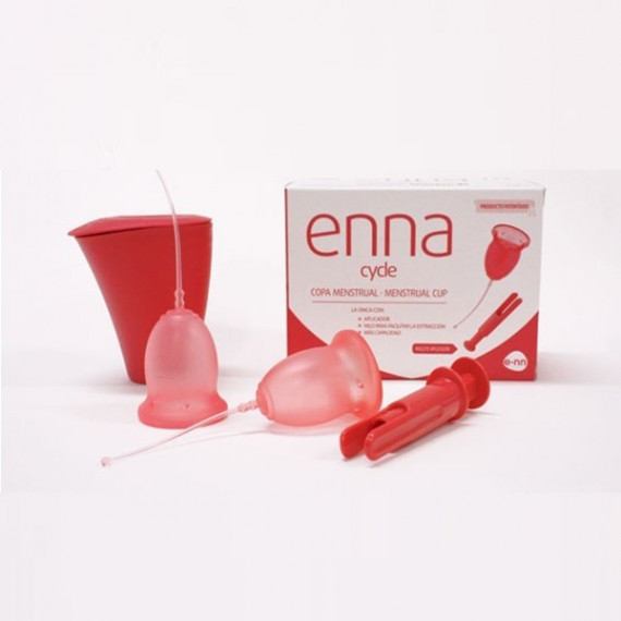 Enna Cycle Copa Menstrual T- S con Aplicador+caja Esteril ECARE YOU INNOVATION Enna Cycle Copa Menstrual T- S con Aplicador+caja Esteril ECARE YOU INNOVATION